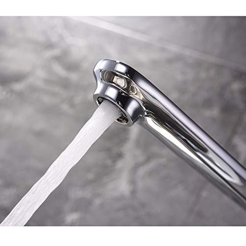 Showerhead Kitchen Faucet Spray Hot Cold Water Mixer Sink Water Tap Rotary Tap Full Copper Bath Fixtures