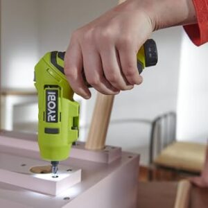 Ryobi RSDP4-120G 4V Cordless Pivoting Screwdriver (1 x 4V 2.0Ah)