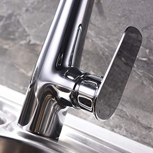 Showerhead Kitchen Faucet Spray Hot Cold Water Mixer Sink Water Tap Rotary Tap Full Copper Bath Fixtures