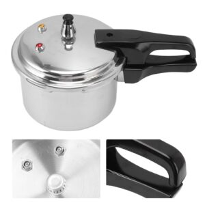 jauarta 3 liter stainless steel pressure cooker, 18cm bottom 3l mini pressure cooker for gas stove induction cooker, suitable for home use