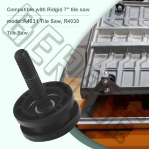 BERPSE 305784005 089041054704 Tile Saw Roller Assembly, for 7" Tile Saw, Compatible with Ryobi DT180EVO Saw, Fits Model R4030, R4031, R4030S, R4031S, R40311