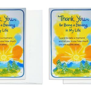 Blue Mountain Arts Appreciation Card 2-Pack—Heartfelt Message of Admiration and Gratitude for Someone Who Is a Blessing in Your Life