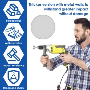 SDS Plus Ground Rod Driver for All SDS Plus Hammer Drills Steel, Heavy Duty SDS Plus Ground Rod Bits Driver Socket for Rotary Hammer Drill (Flat)