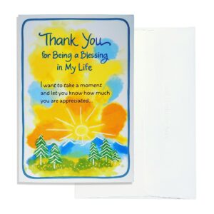 Blue Mountain Arts Appreciation Card 2-Pack—Heartfelt Message of Admiration and Gratitude for Someone Who Is a Blessing in Your Life