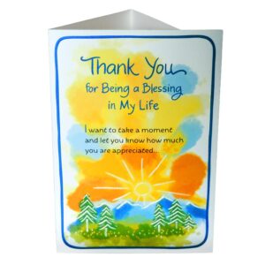 Blue Mountain Arts Appreciation Card 2-Pack—Heartfelt Message of Admiration and Gratitude for Someone Who Is a Blessing in Your Life