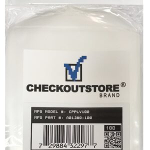 200 CheckOutStore Stamp & Die Clear Storage Pockets (5 x 5 1/8)