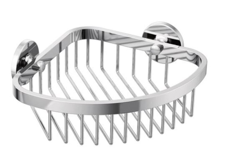 Moen YB0275CH YB0275 Stainless Steel Corner Shower Basket