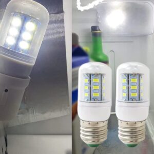 BLUE ELF 2-Pack 5304511738 LED Light Refrigerator Bulb Replace for LFSS2312TPO LFSS2612TP2 LFSS2312TF2 LFSS2312TF0