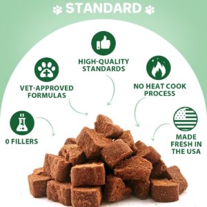 Hemp Calming Chews for Dogs - Dog Calming Treats - Dog Calming Chews - with Valerian Root, Melatonin - Calming Treats for Dogs - Helps with Thunder, Fireworks, Travelling - 120 Chews, Chicken Flavor