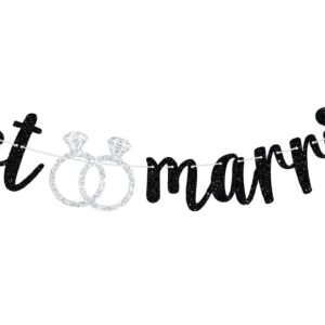 Just Married Banner, Future Mr & Mrs, Wedding/Engagement/Bridal Shower Party Decorations