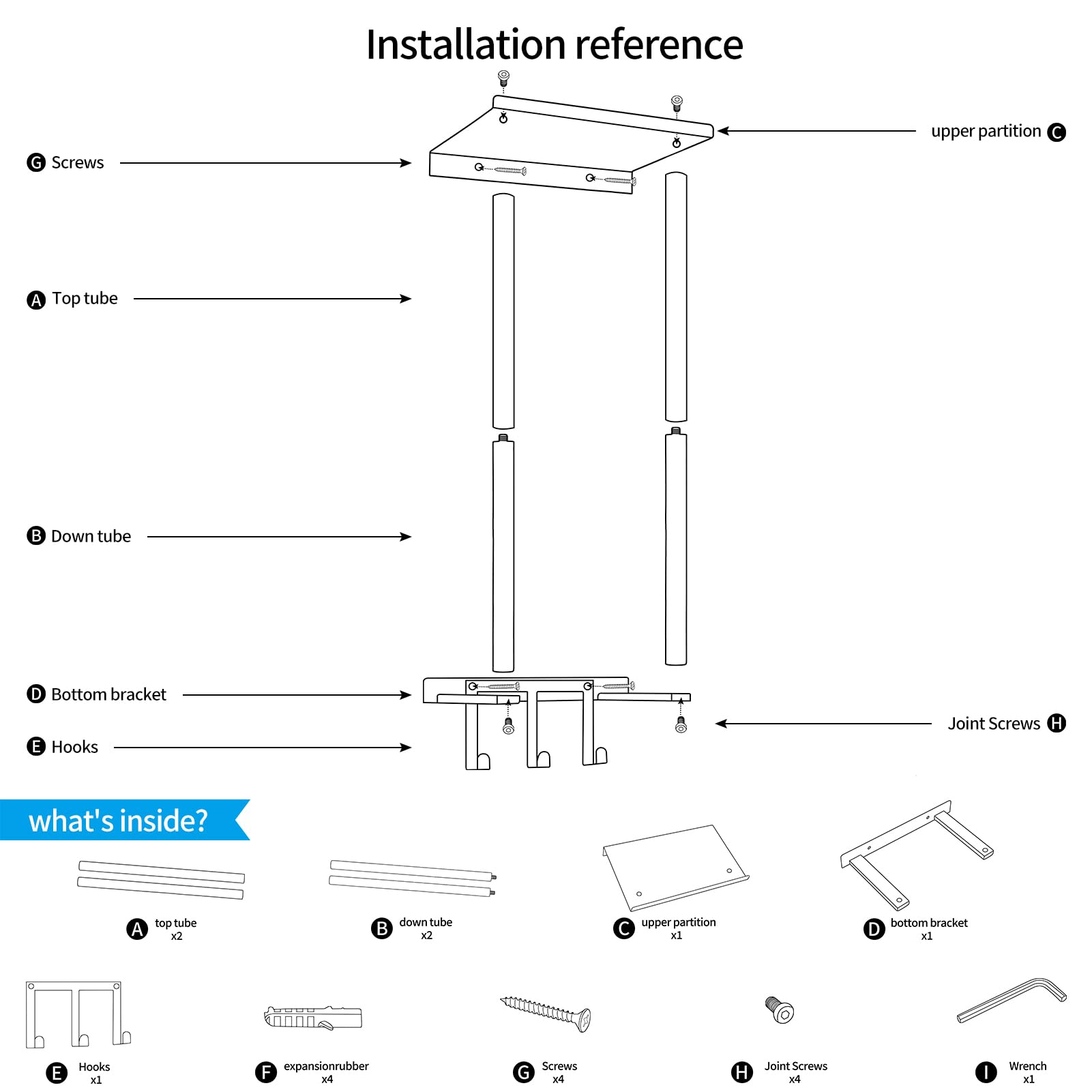 HOTNIU Towel Racks for Small Bathroom Wall Mounted, Vertical Towel Storage with Metal Shelf and 3 Hooks, Bath Towel Rack for Rolled Towels, Black Towel Holder for Large Bath Sheets Towels