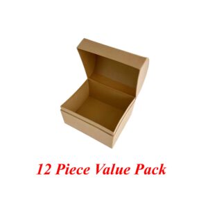 Expo International 12 Units of Treasure Chest Box - Medium | Natural