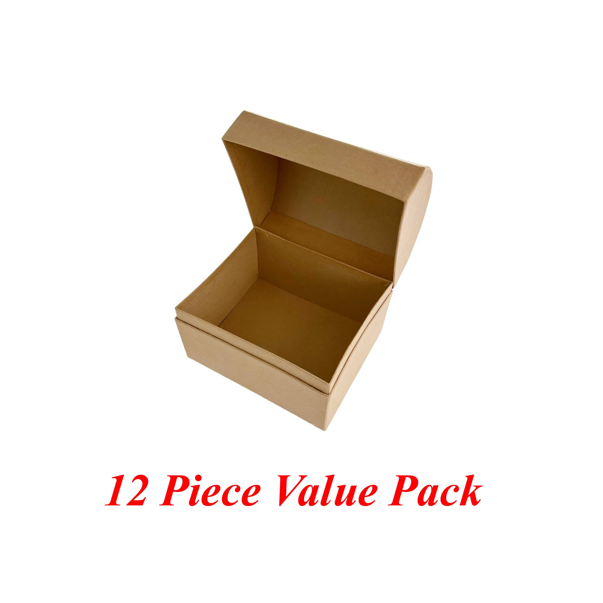 Expo International 12 Units of Treasure Chest Box - Medium | Natural