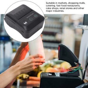 58mm Portable Mini Thermal QR Code Printer, USB Receipt Thermal Printer 2in Cordless USB Receipt Ticket Thermal Printer for Android