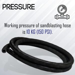 Simond Store - Abrasive Sandblast Hose 1/2" ID, 1" OD Blast Hose 15 Feet Long Sandblasting Hose