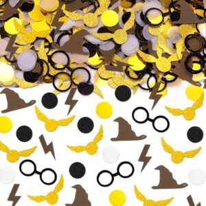 diydec wizard table confetti glitter wizard party confetti decoration wizard baby shower birthday confetti bulk for wizard themed party supplies favors decor