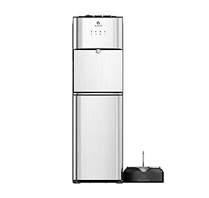 Avalon Limited Edition Self Cleaning Water Cooler Water Dispenser with Pet Bowl- 2 Temperature Settings - Hot & Cold, Durable Stainless Steel Construction, Bottom Loading - UL Listed