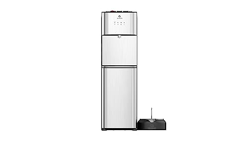 Avalon Limited Edition Self Cleaning Water Cooler Water Dispenser with Pet Bowl- 2 Temperature Settings - Hot & Cold, Durable Stainless Steel Construction, Bottom Loading - UL Listed