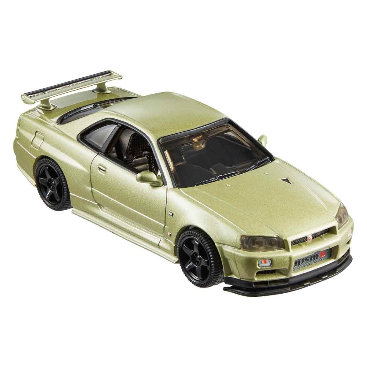 Hot Wheels Real Riders Nissan Skyline GT-R (BNR34) V-Spec II Nur with NISMO Parts 1:43 Scale Die Cast Car