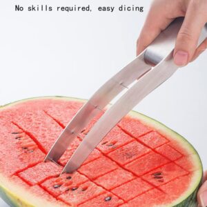 Watermelon Slicer, Watermelon Cutter, Melon Cutter Tool, Watermelon Cutting tool Stainless Steel Fruit Cutter