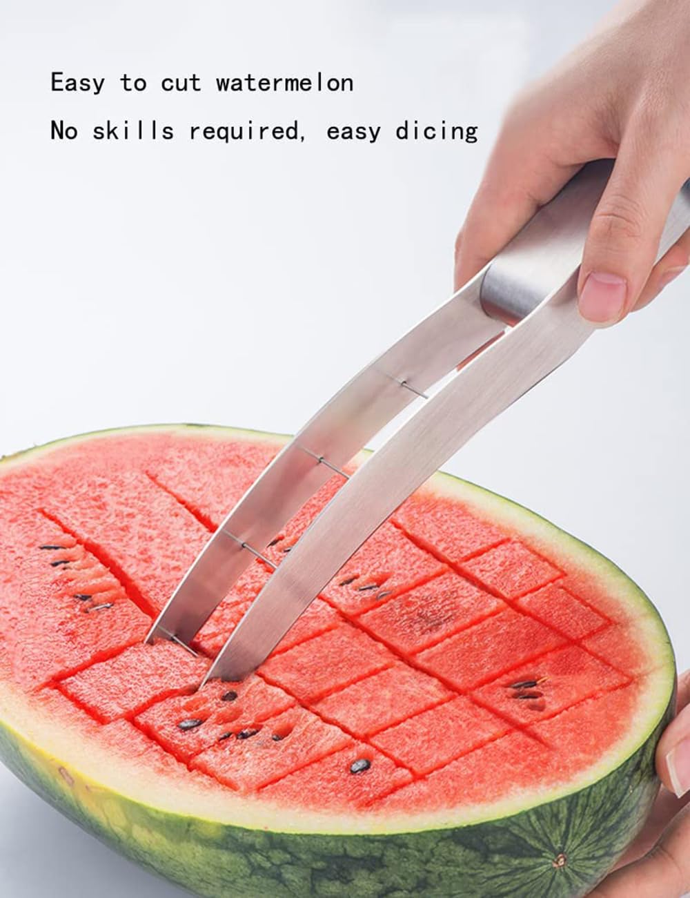 Watermelon Slicer, Watermelon Cutter, Melon Cutter Tool, Watermelon Cutting tool Stainless Steel Fruit Cutter