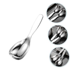 Mikinona Serving Spoon Serving Spoon Appetizer Spoons Metal Serving Spoons Stainless Steel Serving Utensils Non Stick Rice Scooper Potato Spoon Food Service Spoon Reusable Rice Spoon Potato