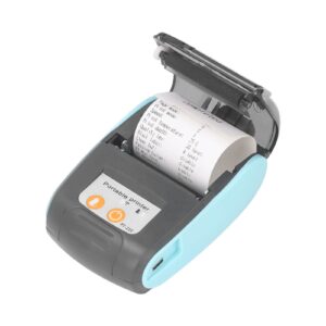 bluetooth receipt thermal printer, 58mm bluetooth receipt printer, mini pos receipt printer for clothing industry convenience stores, portable receipt printer (without