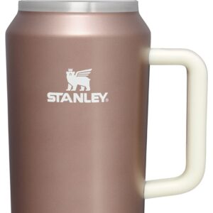 Stanley Quencher H2.0 FlowState Stainless Steel Vacuum Insulated Tumbler with Lid and Straw for Water, Iced Tea or Coffee, Smoothie and More, Rose Quartz Glow, 64 oz