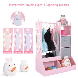 EGFheal Dress Up Storage, Pink