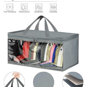 Epesoware Stackable Hat Storage for Baseball Caps, Hat Organizer for Baseball Caps with Cardboard, Wide Hat Bag Foldable Hat Case for Home Travel