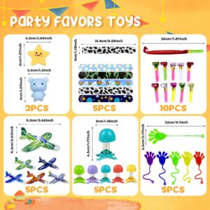 XIPEGPA 70PCS Party Favors Toy Assortment for Classroom Rewards Bulk Toys Birthday Party Toys Goodie Bag Filler Treasure Box Gifts for Boys and Girls