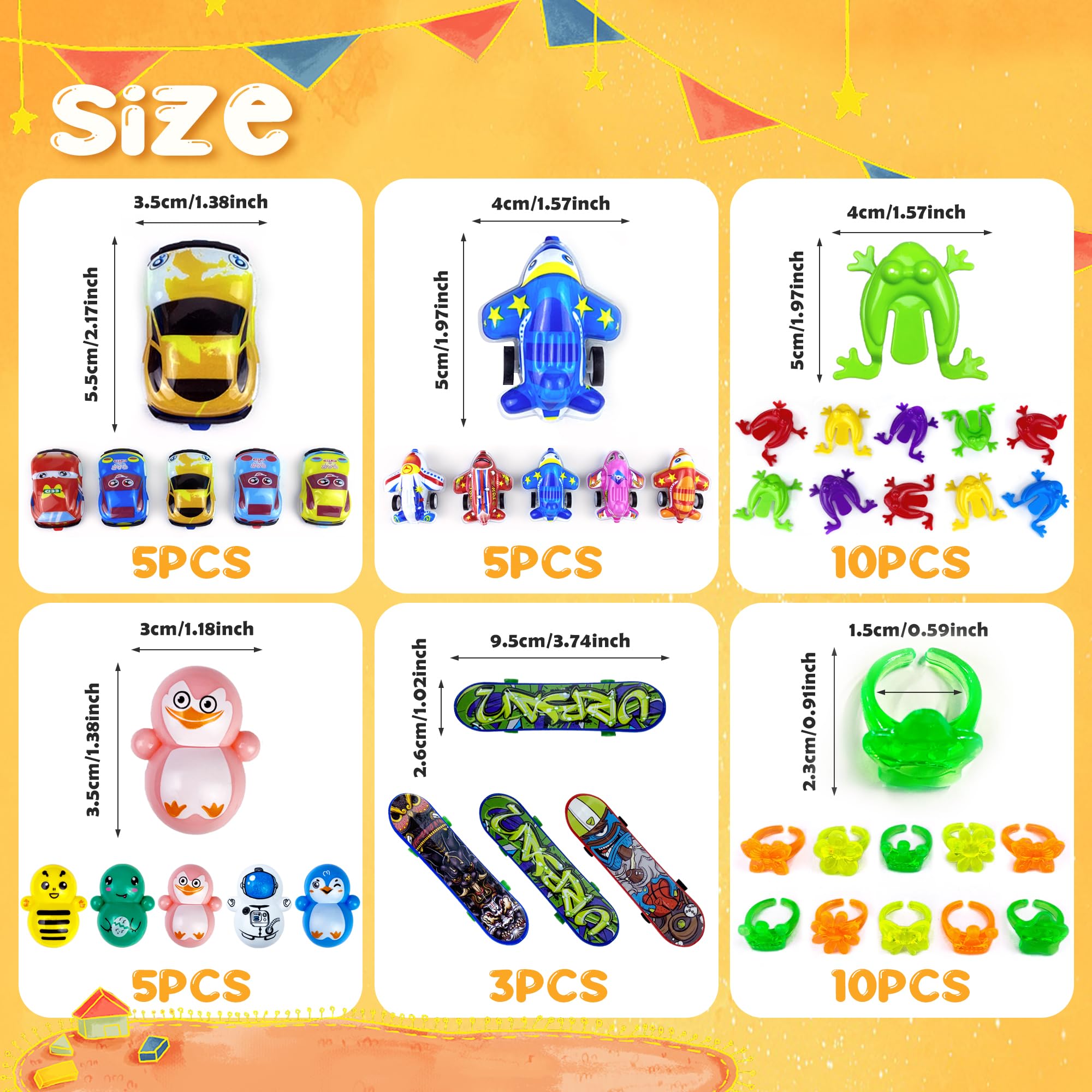 XIPEGPA 70PCS Party Favors Toy Assortment for Classroom Rewards Bulk Toys Birthday Party Toys Goodie Bag Filler Treasure Box Gifts for Boys and Girls