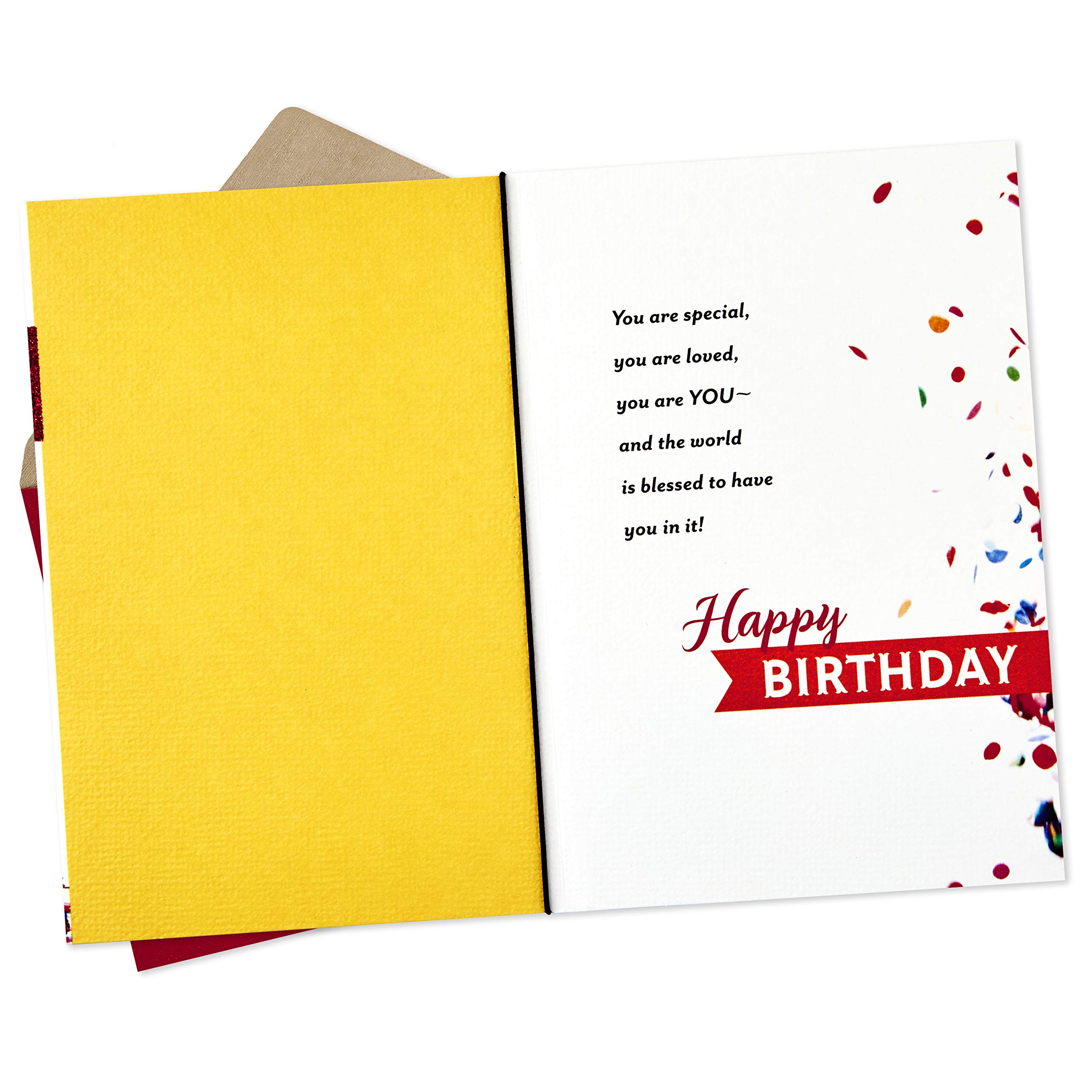 Hallmark DaySpring Religious Birthday Card (Blessings On Your Birthday) & DaySpring Religious Birthday Card (Celebrating You)