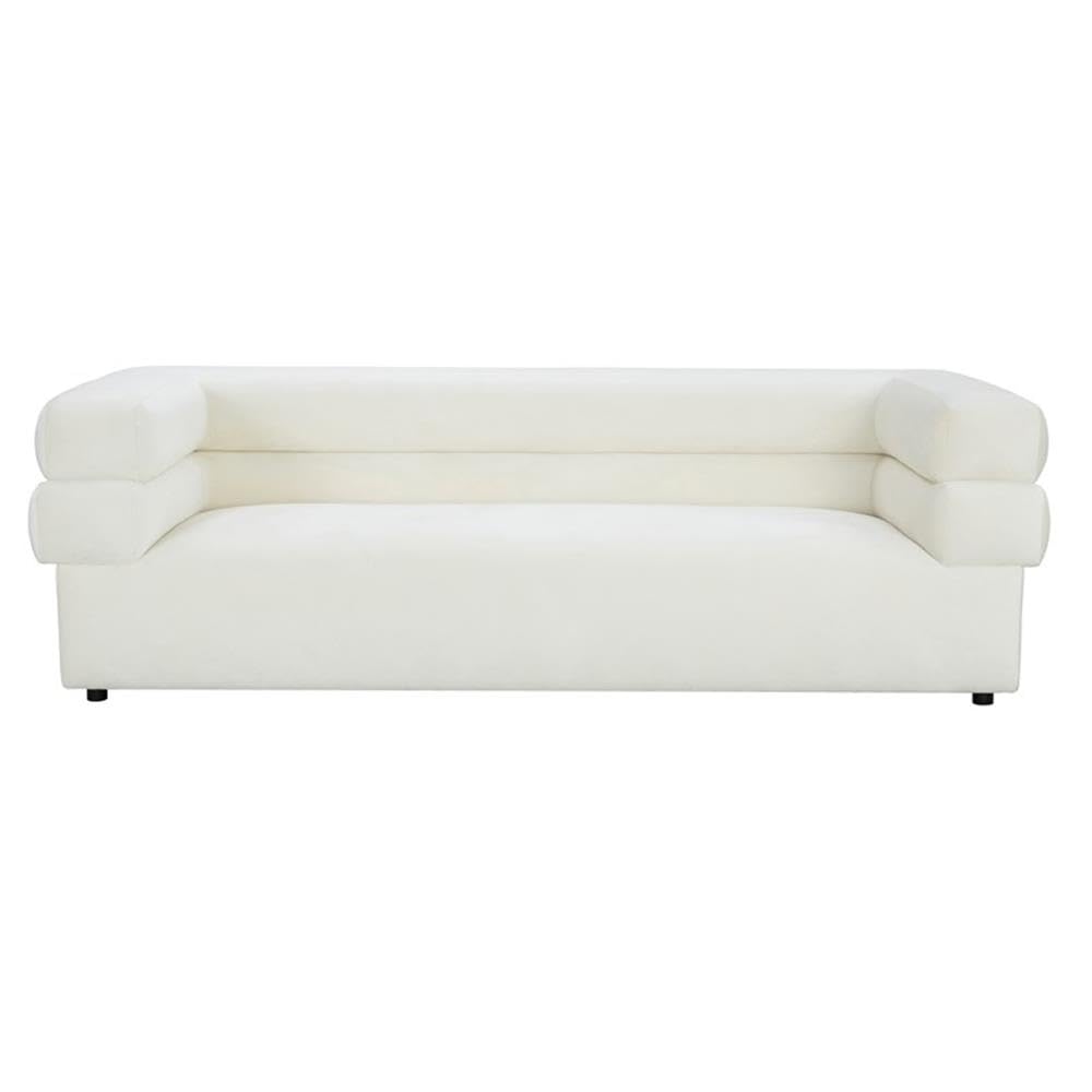 TOV Furniture Elsa Velvet Sofa by Inspire Me! Home Decor (Cream)