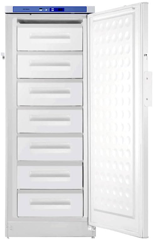 Across International EasyChill 9 Cu Ft -25°C Upright Vaccine Freezer UL 115V for Labortary Sample Storage,7 Storage Bins & 1 year warranty