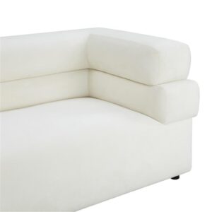 TOV Furniture Elsa Velvet Sofa by Inspire Me! Home Decor (Cream)