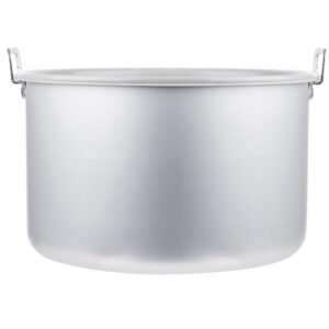 TrueCraftware 30 cups Aluminum Teflon Coated Rice Warmer Inner Pot- Keep Warm Makes Soups Stews Grains Hot Cereals Removable Nonstick Pot for Commercial Rice Cooker and Warmer