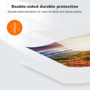 Bonsaii Laminating Sheets, 200 PCS 3mil Thermal Laminating Pouches, 9 x 11.5 inches, Letter Size, Clear and Durable, Suitable for Multiple Fields of Use-LP200