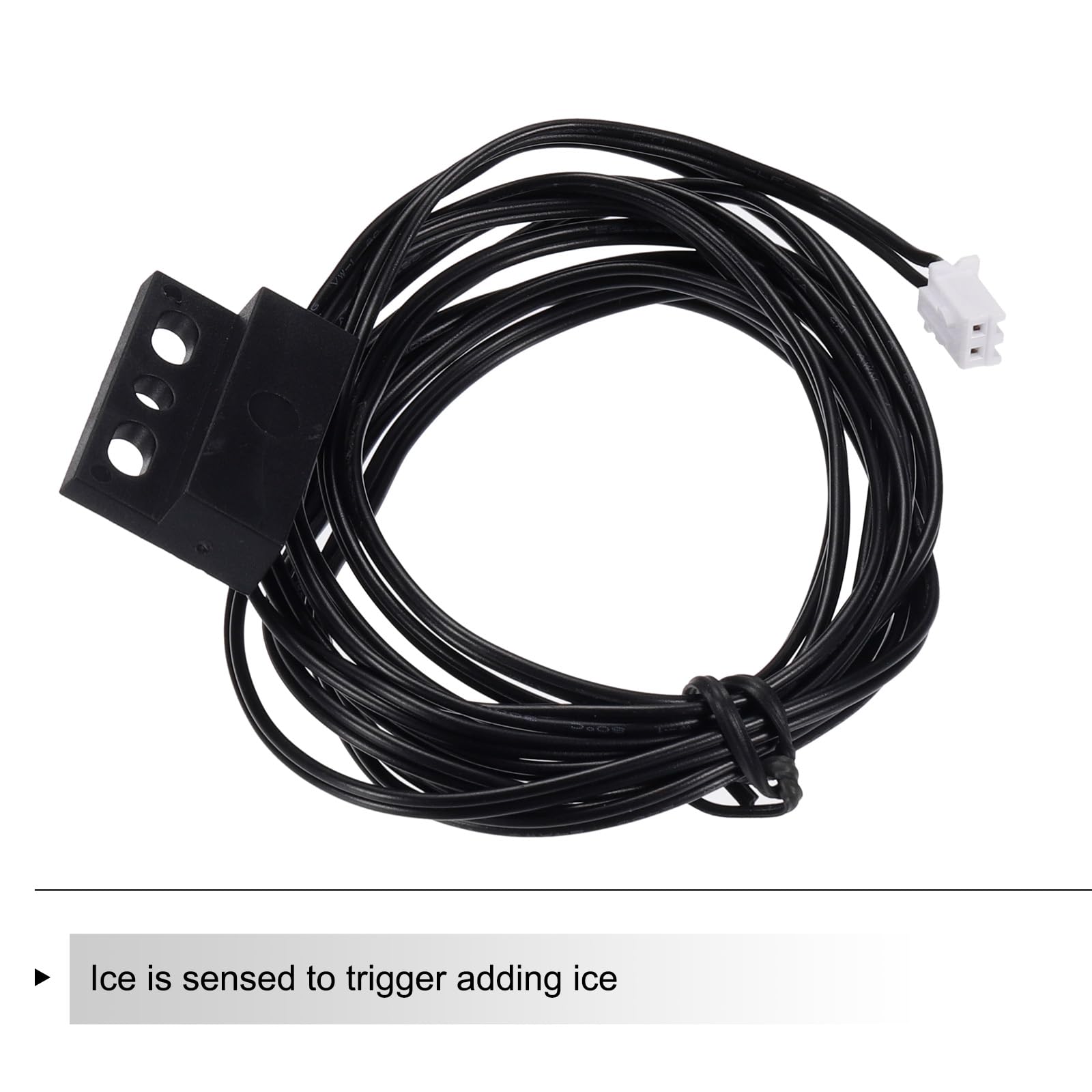 MECCANIXITY Ice Full Switch Sensor for Ice Maker Magnet Door Panel Switch 200cm Line Length Black