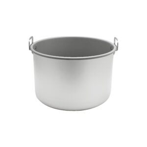 truecraftware 30 cups aluminum teflon coated rice warmer inner pot- keep warm makes soups stews grains hot cereals removable nonstick pot for commercial rice cooker and warmer