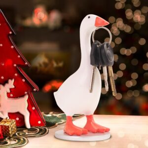 anywin magnetic goose key holder cute home decor kawaii room office table desk decor aesthetic funny sculpture bedroom decor housewarming gifts for women men1 pack large