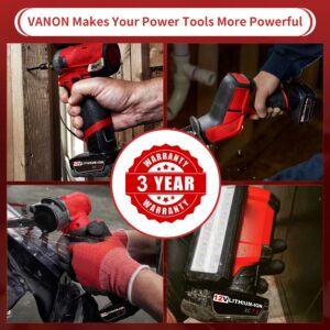 VANON 7.0Ah 12V Batteries Replacement for Milwaukee M-12 Battery Lithium Ion Compatible with Milwaukee 12 Volt 48-11-2401 48-11-2402 48-11-2460 48-59-2401 Cordless Power Tools 2Pack