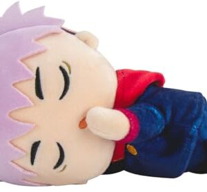 Club Mocchi Mocchi- Suya Suya Sleeping Friend Jujutsu Kaisen Plush - Yuji Itadori Figure Plush - Collectible JJK Figure - Squishy Anime Plushies and Kawaii Toys - 8 Inch