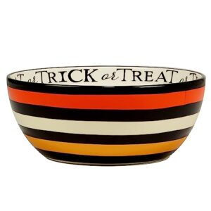 Certified International Spooky Halloween 110oz.Deep Bowl, Multicolor