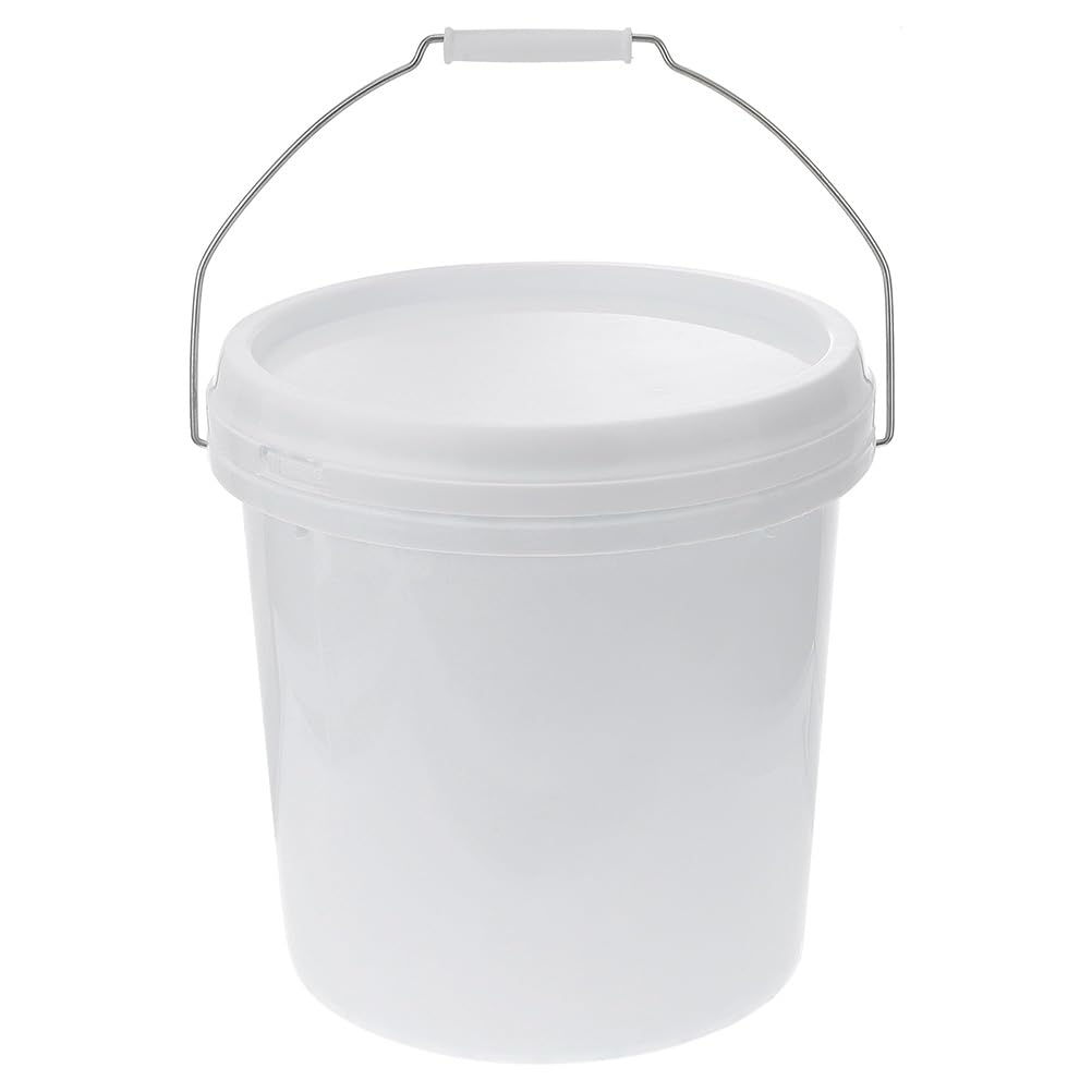 1.5 Gallon Plastic Bucket with Lid, Food Grade Bucket BPA- Durable Heavy Duty Pail Container Multipurpose for Kitchen Farm Industrial DIY Container Supply