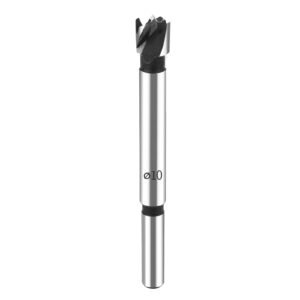 hphope 10mm forstner bit, forstner drill bit 10mm for wood, drill bits round shank