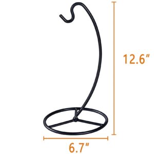 FFQ Banana Holder Stand,Banana Hanger Tree Stand Hook for Kitchen Countertop, Banana Hook Stand hold 15lb banana