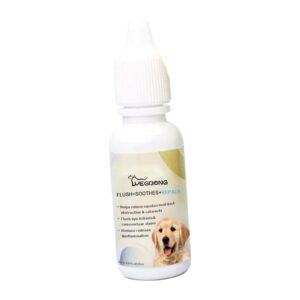 ＫＬＫＣＭＳ Dog Eye Drops, Eye Cleaner Drops for Cats and Dogs, Eyedrops Eye Treatment 20ml Prevent Tear Stains Puppy Eye Cleaning Solution Eyes Wash