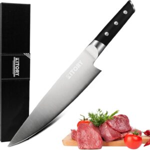 Japan Knives, Chef Knife 8" For Bigger Hand, Japanese Gyuto Kitchen Knife - Full Tang Pro Chopping Chopper- Forged HC Steel - Ergonomic Pakkawood Handle-2024 Gifts - Metadrop Series MTD06S