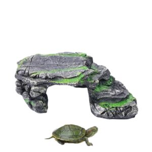 BIGWE Turtle Basking Platform for Aquarium Fish Tank,Designed for Aquatic Pets Such as Turtles, Reptiles, and Tortoises